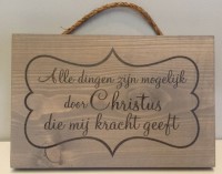Alle dingen zijn mogelijk...