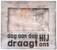 Fotolijst 'Dag aan Dag draagt Hij ons'